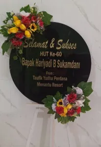 Papan Akrilik Ucapan Ulang Tahun Kebumen